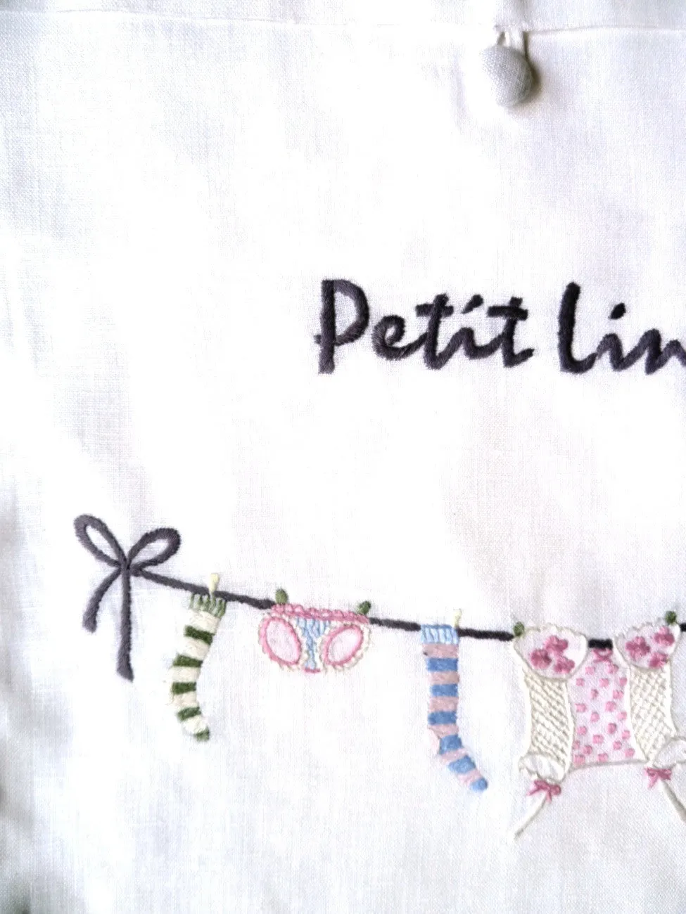 Hand Embroidered Travel Bags Petit Linge