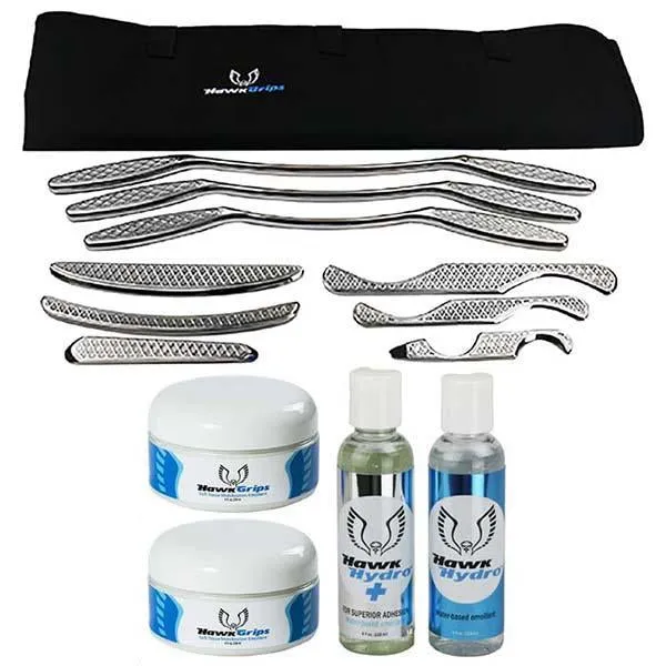 HawkGrips IASTM Myofascial Release Tools Kit