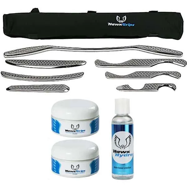 HawkGrips IASTM Myofascial Release Tools Kit