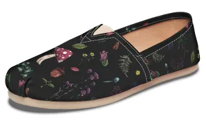 Herbology Espadrilles - Lightweight Canvas Slip-Ons with Elastic V for Easy Comfort