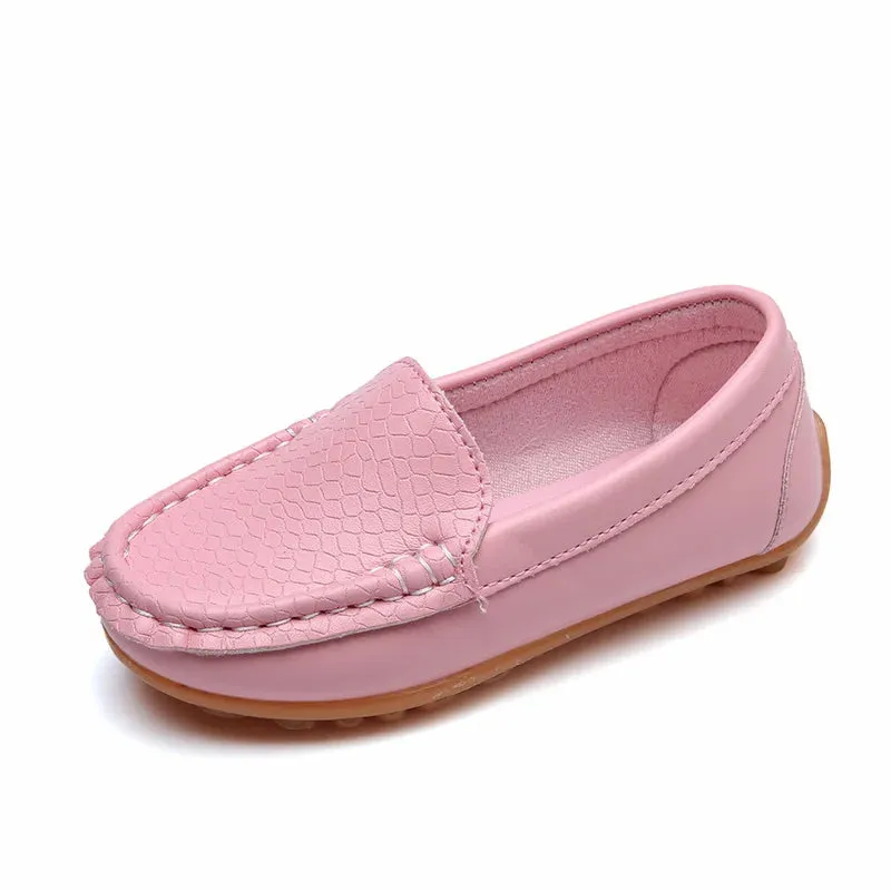 Hot All Size21-36Children Shoe PU Leather Casual Shoe Boy Girl Shoe Soft Comfortable Loafers Slip on Kid Shoes Zapatos Niña