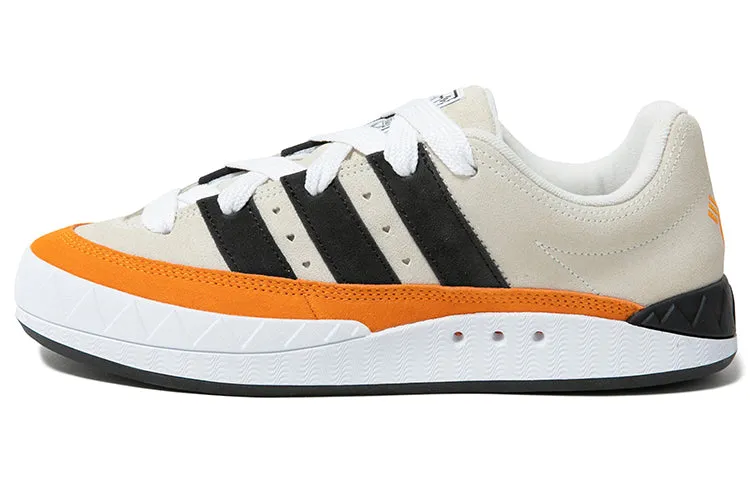 Human Made x Adidas Adimatic sneakers, white/black/orange