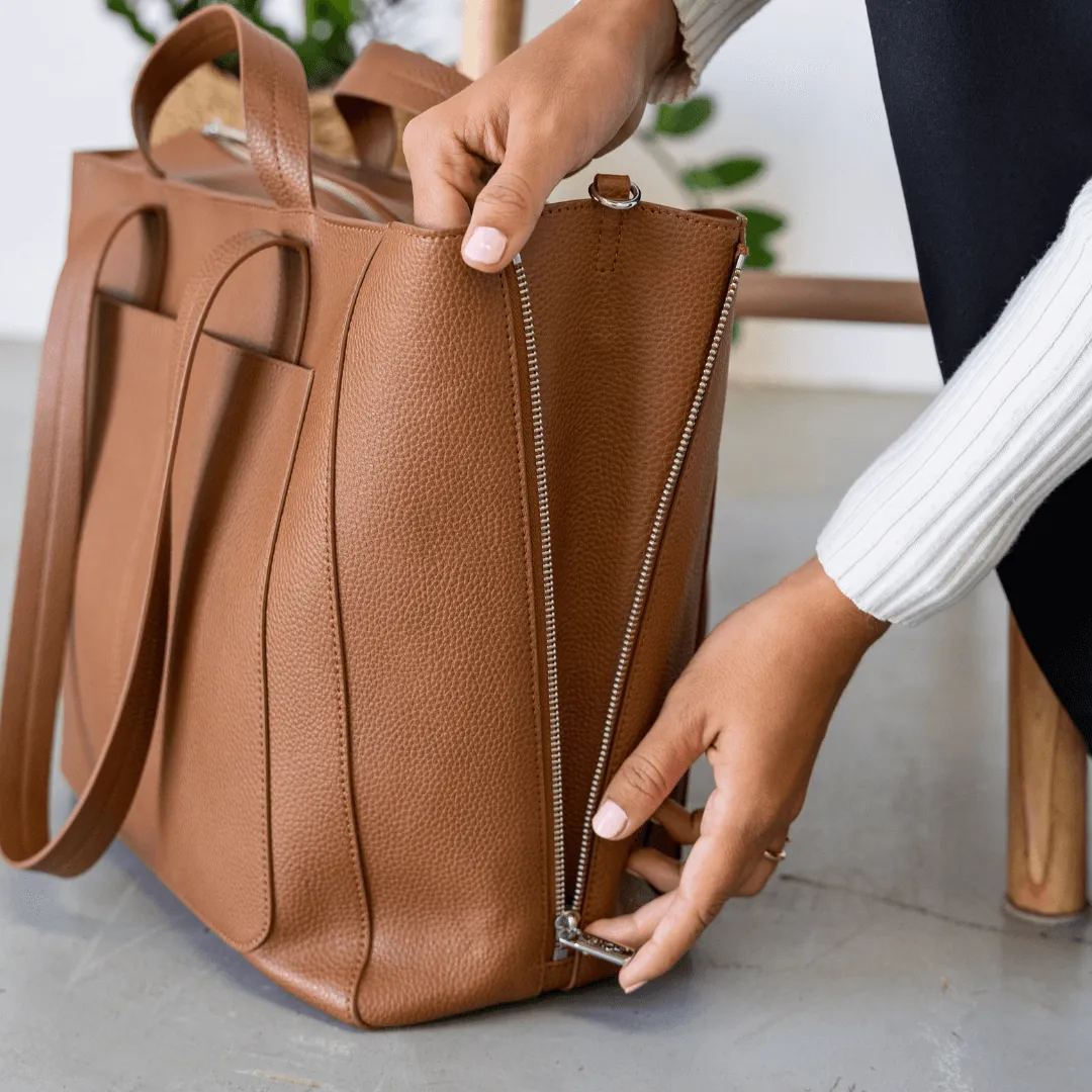 Ida Tote (Vegan) Tan