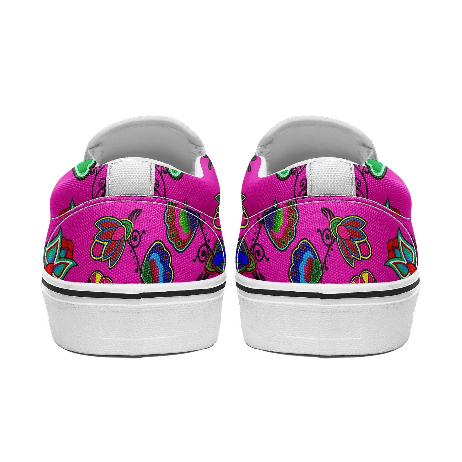 Indigenous Paisley Otoyimm Kid's Canvas Slip On Shoes