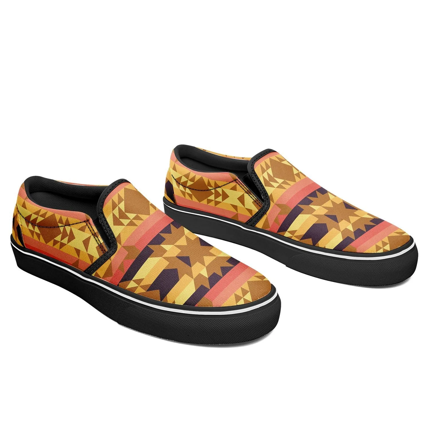 Infinite Sunset Otoyimm Kid's Canvas Slip On Shoes