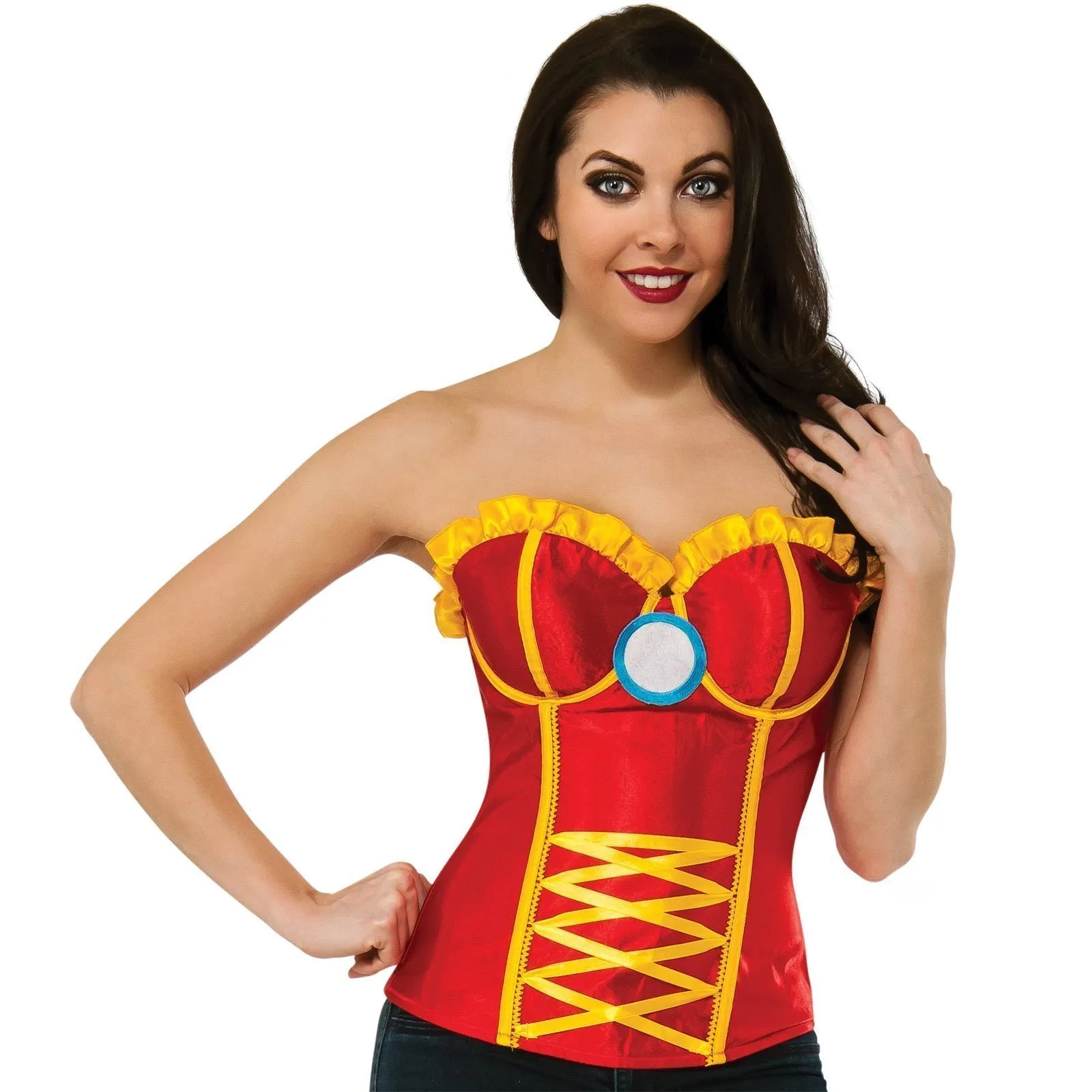 Iron Rescue Ribboned Corset for Adults - Marvel Avengers