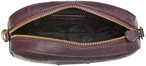 Isle Locada by Hidesign Women's SLING BAG(AUBERGINE/AUBERG)