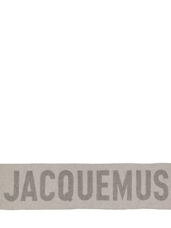 Jacquemus   L&#x27;Echarpe Jacquemus wool scarf 