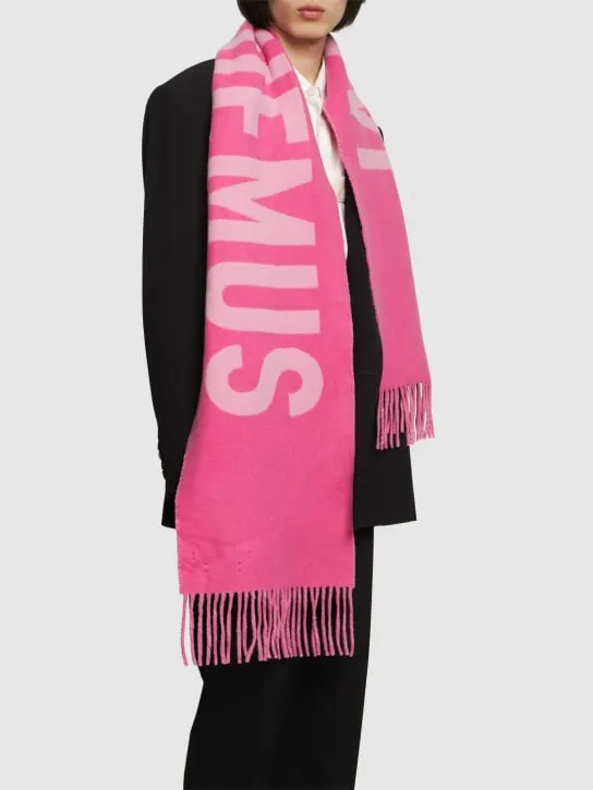 Jacquemus   L&#x27;Echarpe Jacquemus wool scarf 