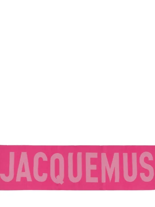 Jacquemus   L&#x27;Echarpe Jacquemus wool scarf 