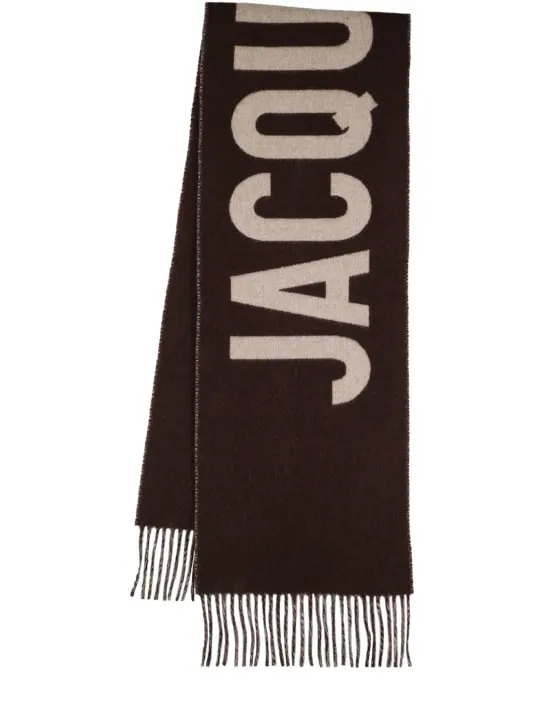 Jacquemus   L&#x27;Echarpe Jacquemus wool scarf 