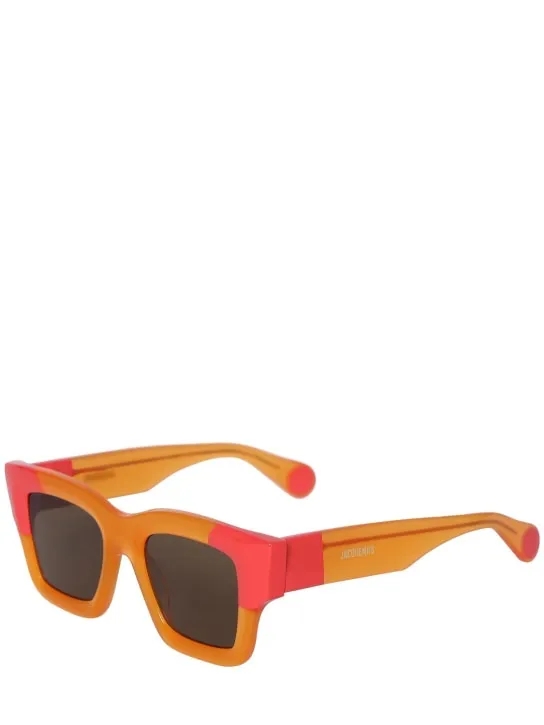 Jacquemus   Les Lunettes Baci acetate sunglasses 