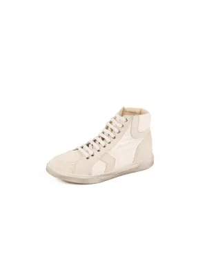 Joe "Smoking Forever" Mid Top Sneaker - White