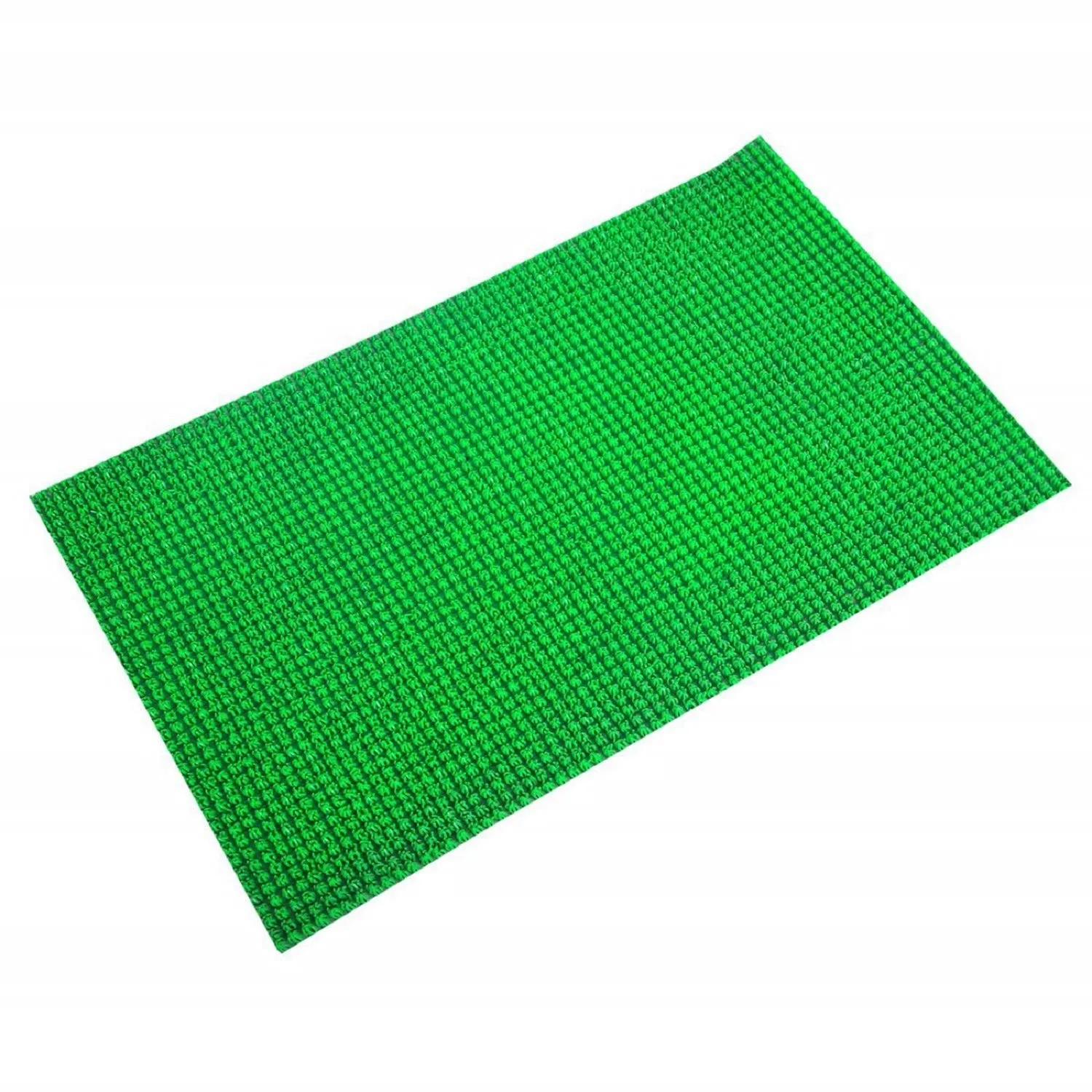 Kuber Industries PVC Door Mat - 30" x 18", Green, Standard (VARIATION0045_7)