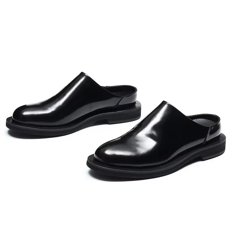 Lavish Leather Slip-Ons