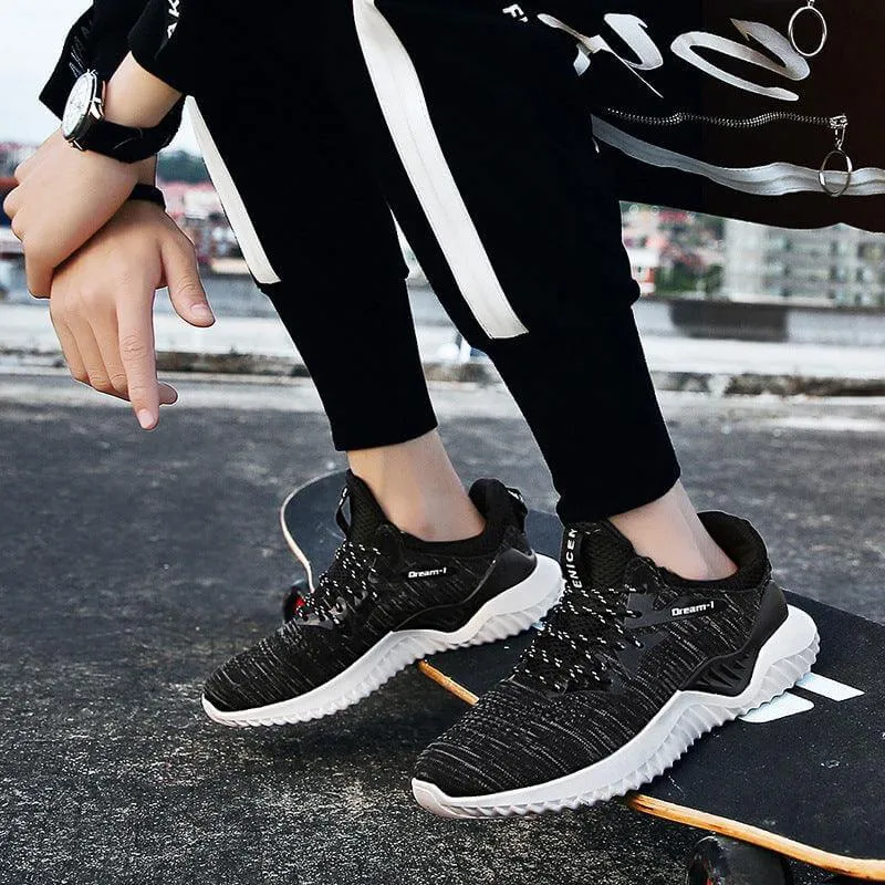 Lightweight Mesh Running Sneakers for Students