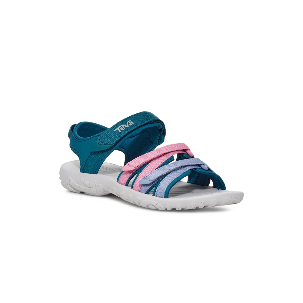 Little Kid's Teva Tirra Color: Blue Coral Multi