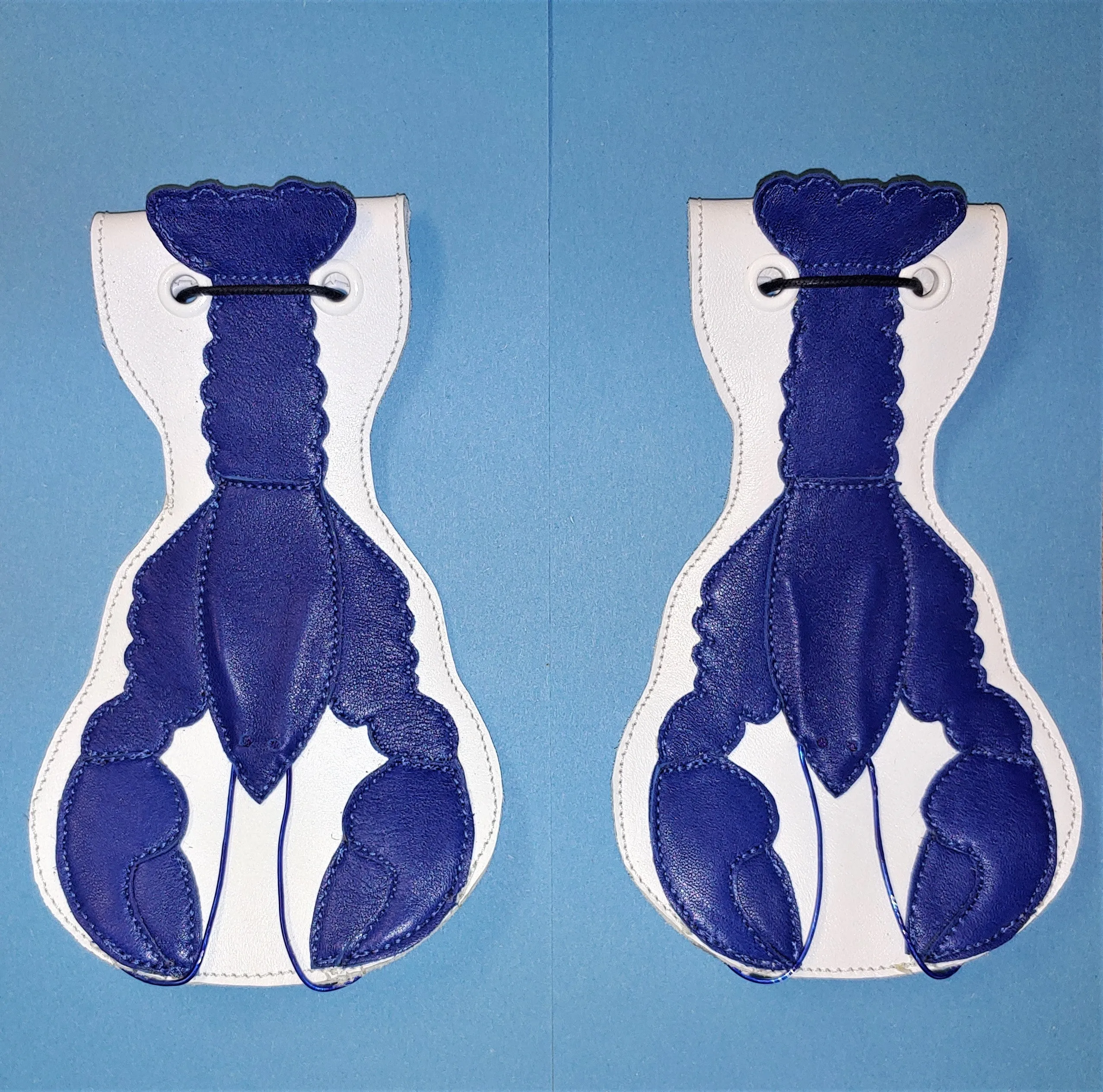 LOBSTER Shoe Tongues - Large BLUE