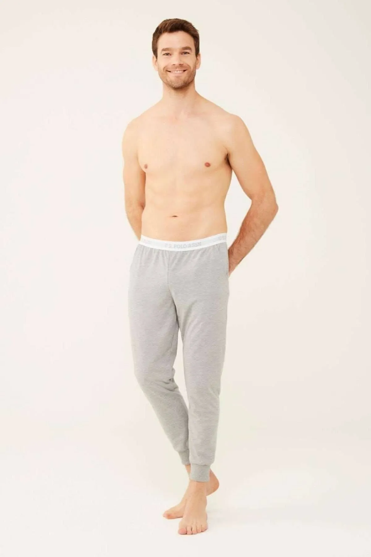 LOUNGE JOGGER GREY MELANGE-18470