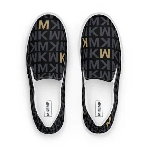 M Kemp Women’s slip-on canvas shoes