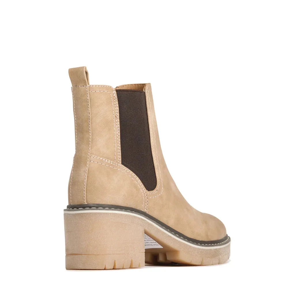 Madeline Ankle Boots Taupe (SALE)