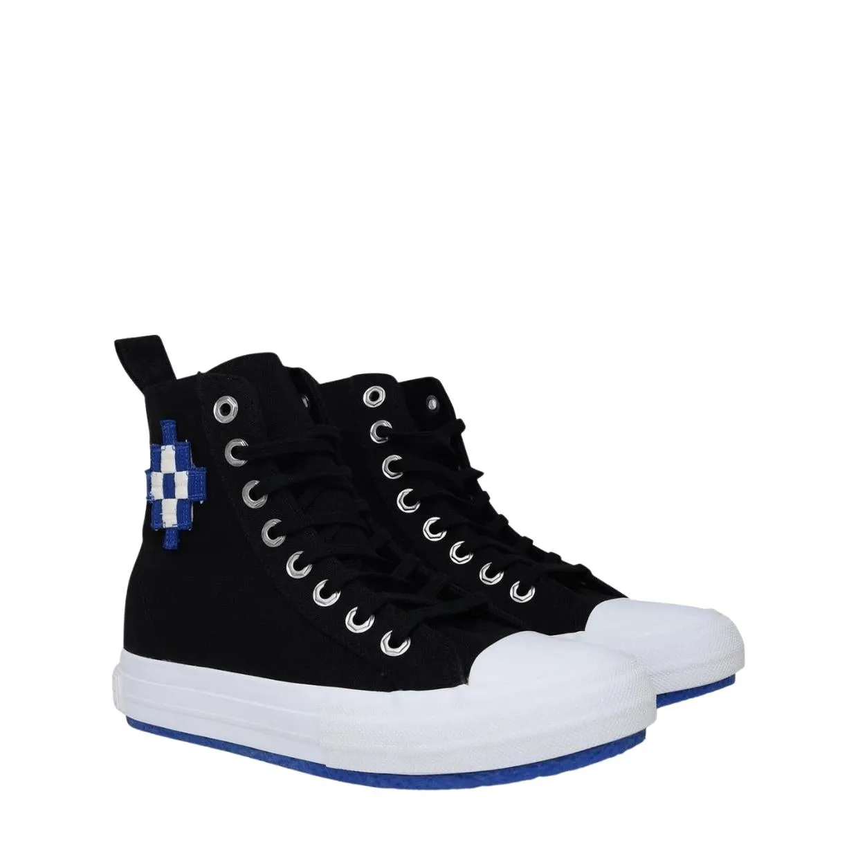 Marcelo Burlon Cross Patch Vulcanized High Top Trainers