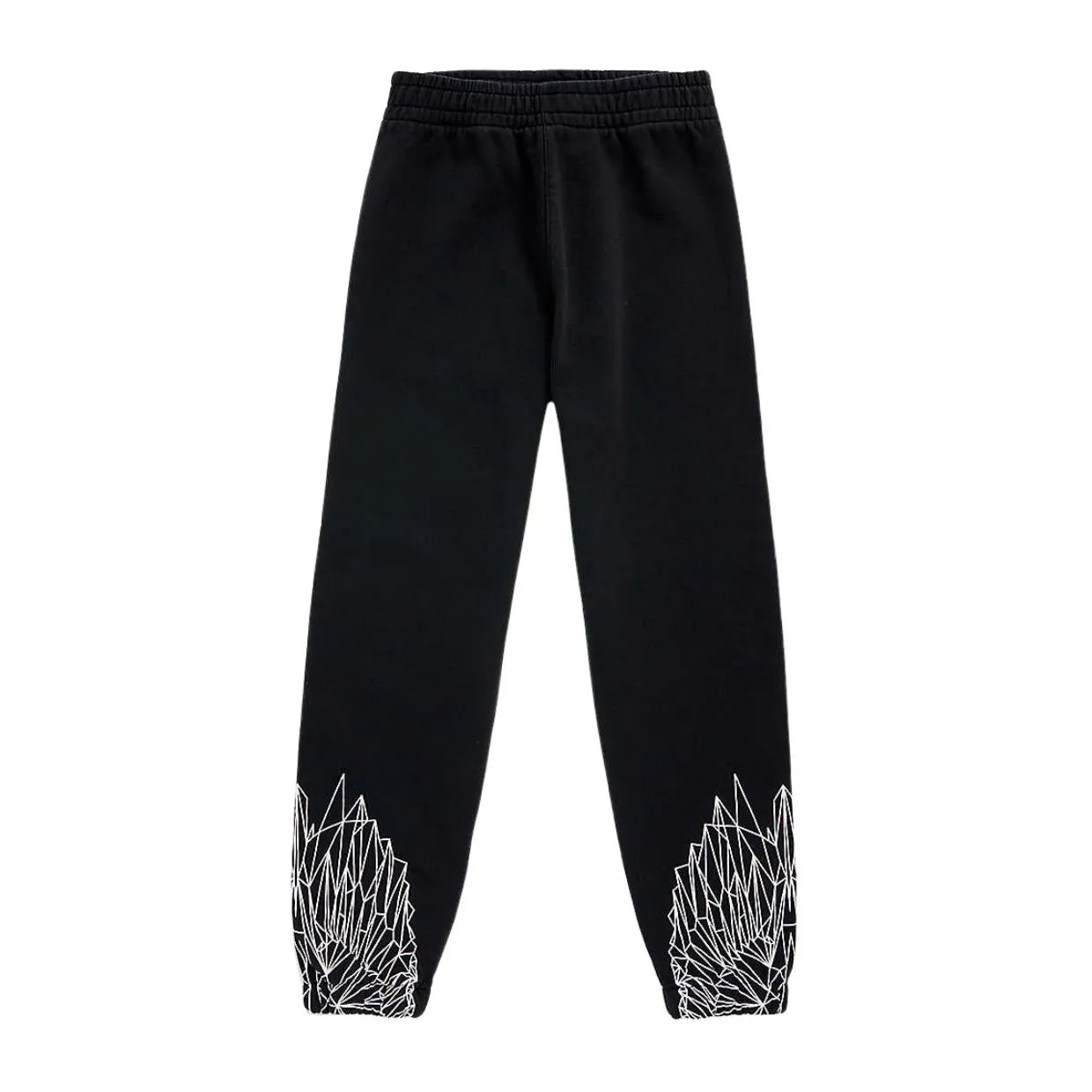 Marcelo Burlon Kids Triangle Wings Black Jogging Bottoms