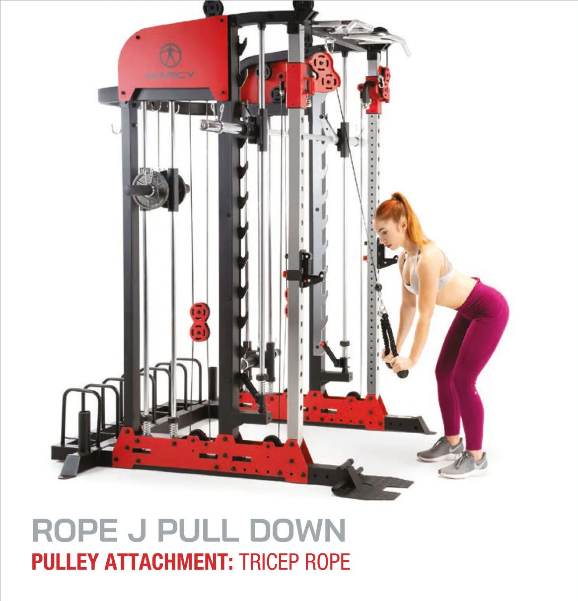 Marcy Pro Deluxe Smith Cage Home Gym System – SM-7553