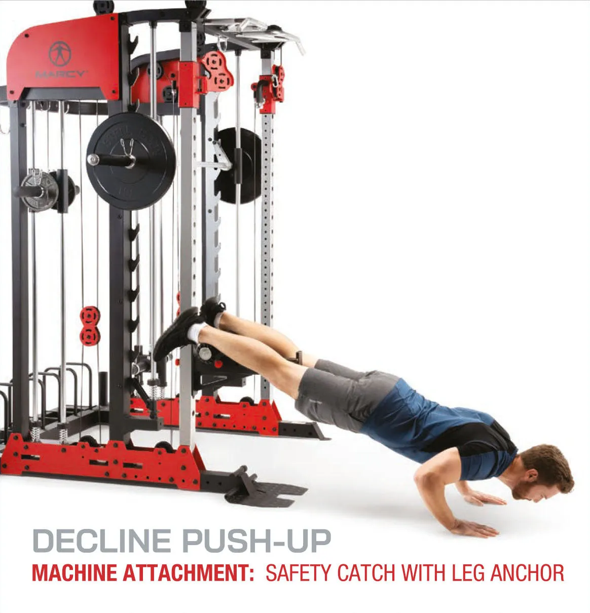 Marcy Pro Deluxe Smith Cage Home Gym System – SM-7553