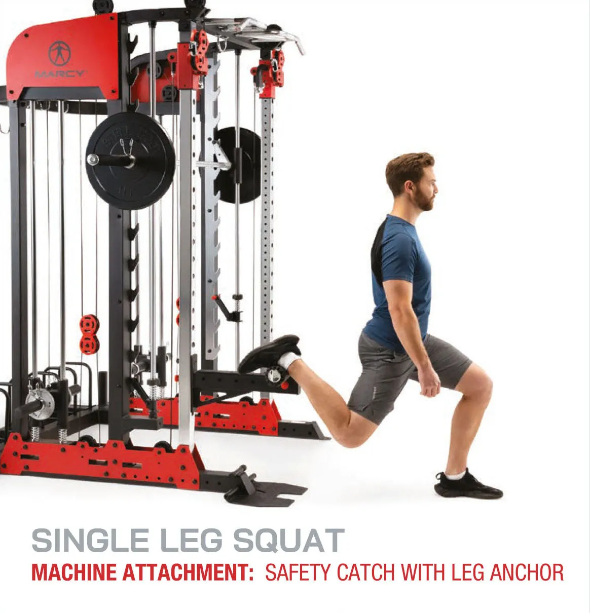 Marcy Pro Deluxe Smith Cage Home Gym System – SM-7553