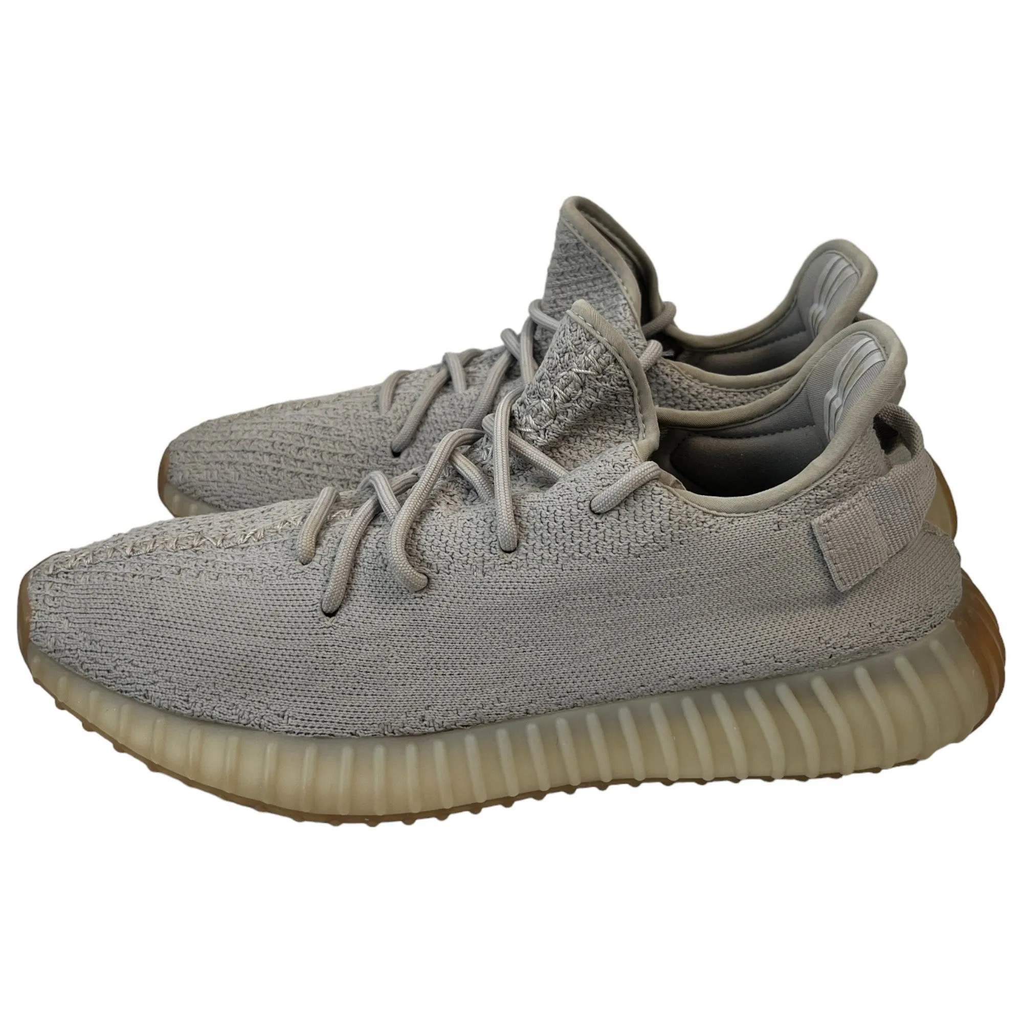 Men's Boost 350 Sesame Low Trainers Grey Size EU 44 / UK 10