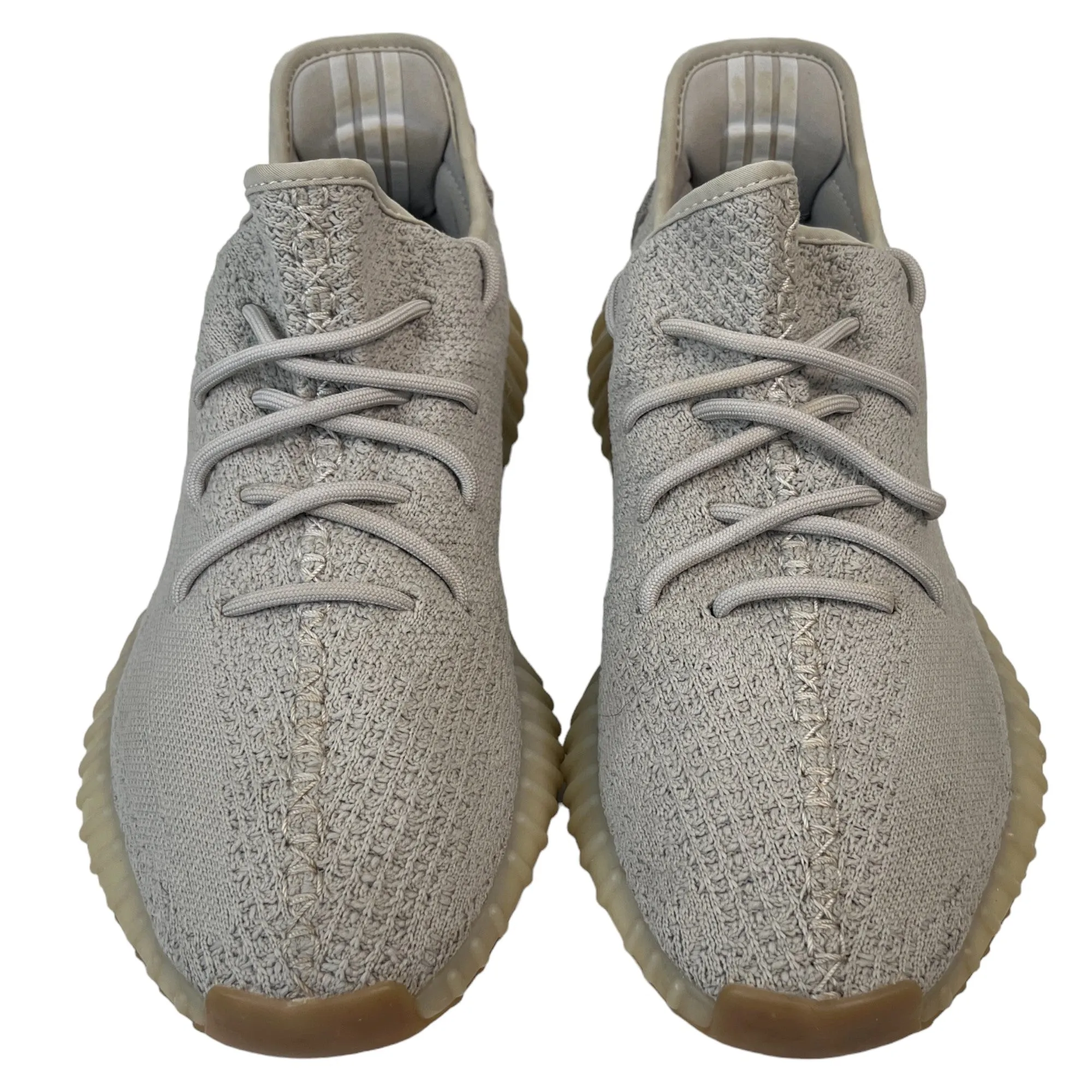 Men's Boost 350 Sesame Low Trainers Grey Size EU 44 / UK 10