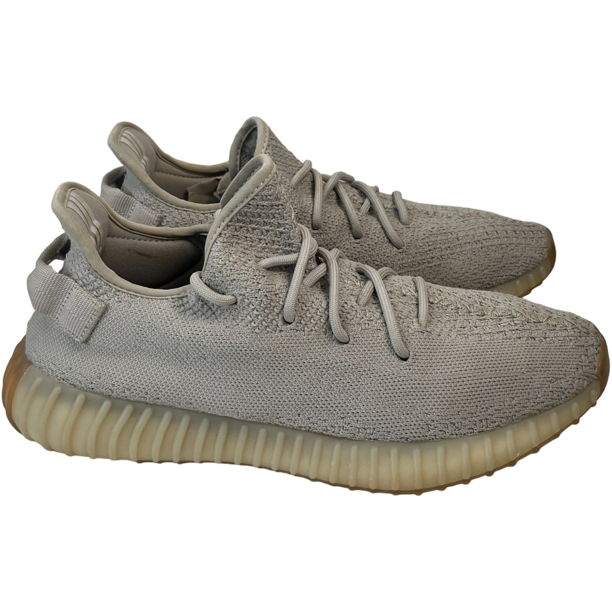 Men's Boost 350 Sesame Low Trainers Grey Size EU 44 / UK 10