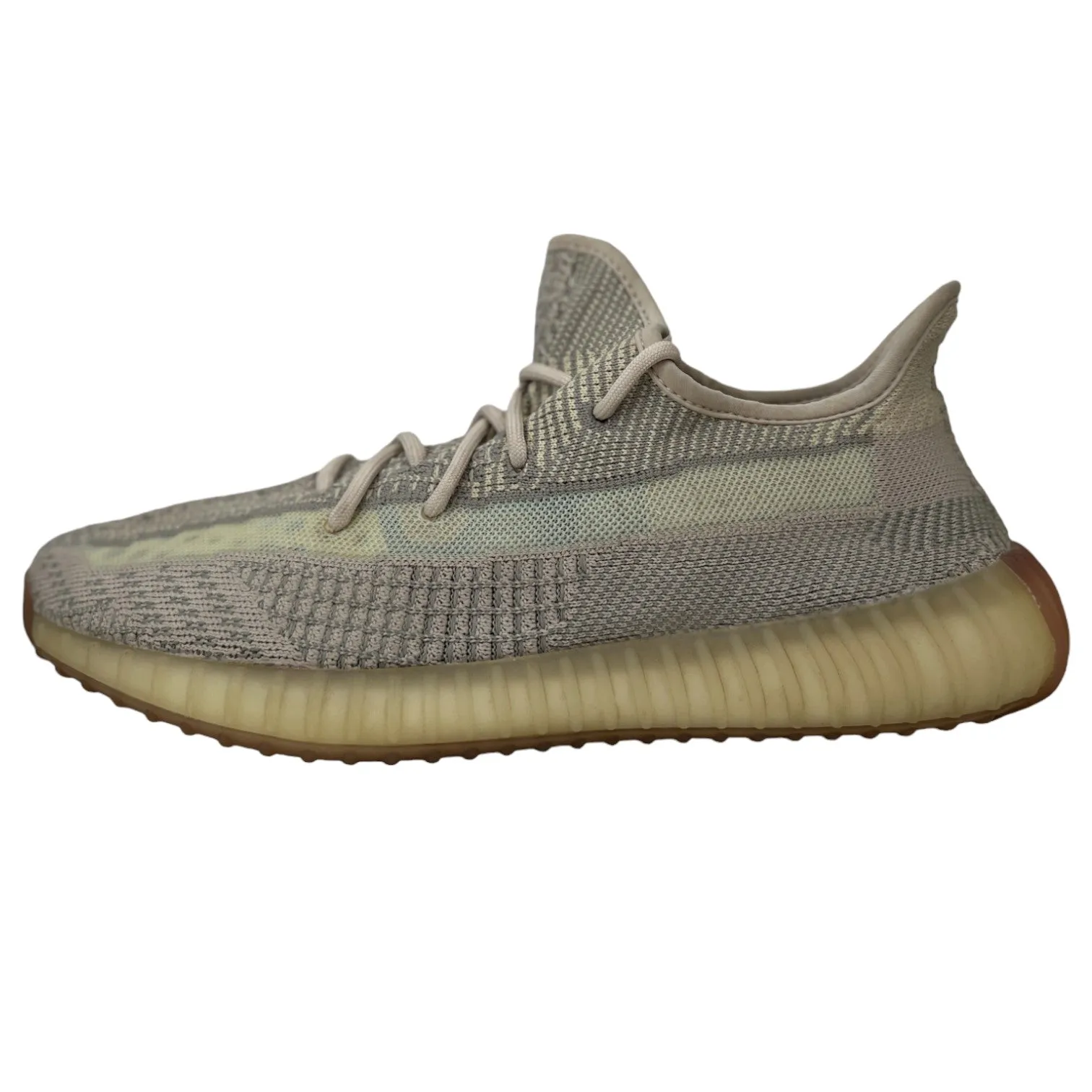 Men's Boost 350 V2 Citrin Low Trainers Cream Size EU 45 / UK 11