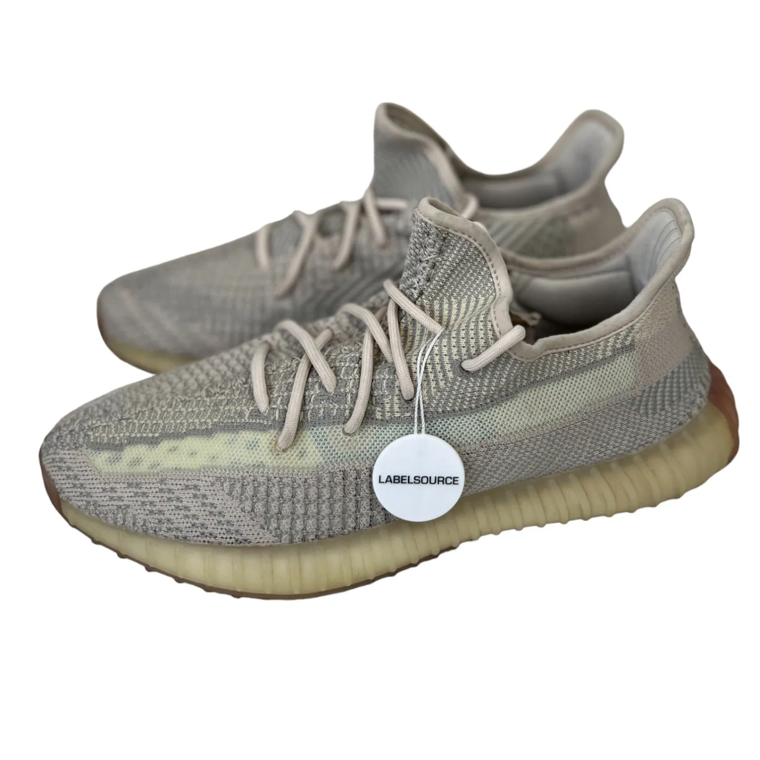 Men's Boost 350 V2 Citrin Low Trainers Cream Size EU 45 / UK 11