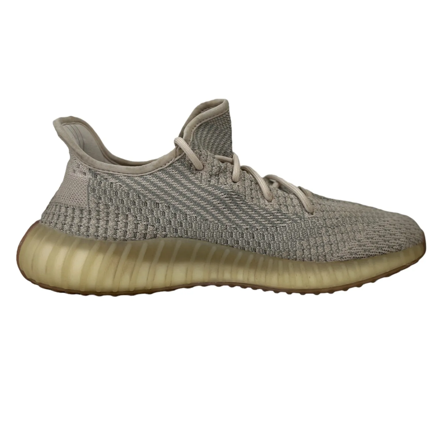 Men's Boost 350 V2 Citrin Low Trainers Cream Size EU 45 / UK 11