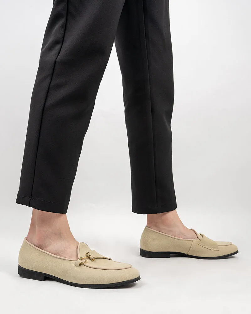 Men's Casual Suede Slip On Flats Boat Loafers