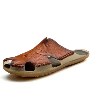 Men's Comfortable Leather Casual Sandals