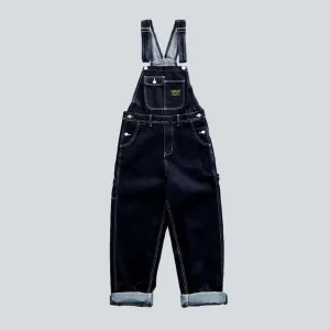 Men's jeans bib overall