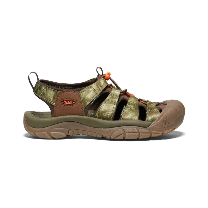 Men's Keen Newport X Smokey Bear Color: Smokey Bear / Military Olive