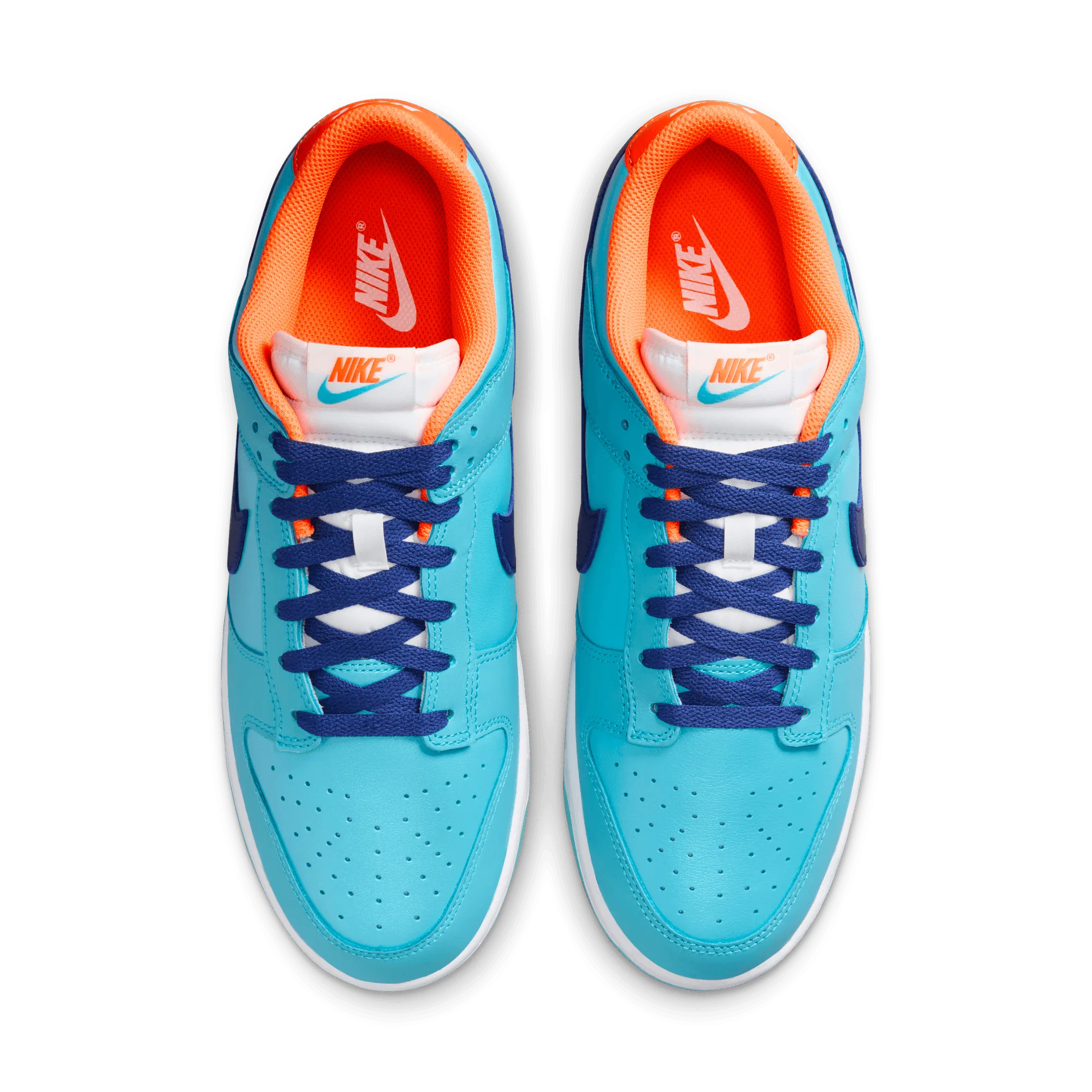 Men's Nike Dunk Low SE - Baltic Blue/Deep Royal Blue/Total Orange