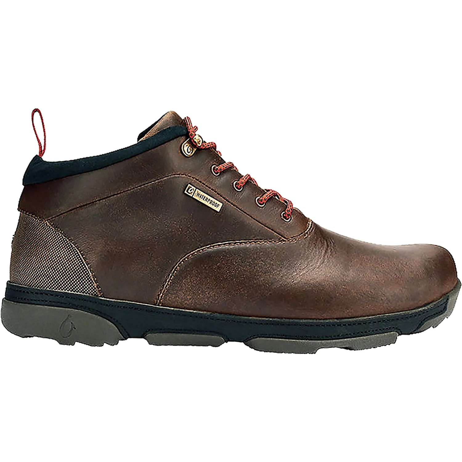 Men's OluKai Kualono Carob leather