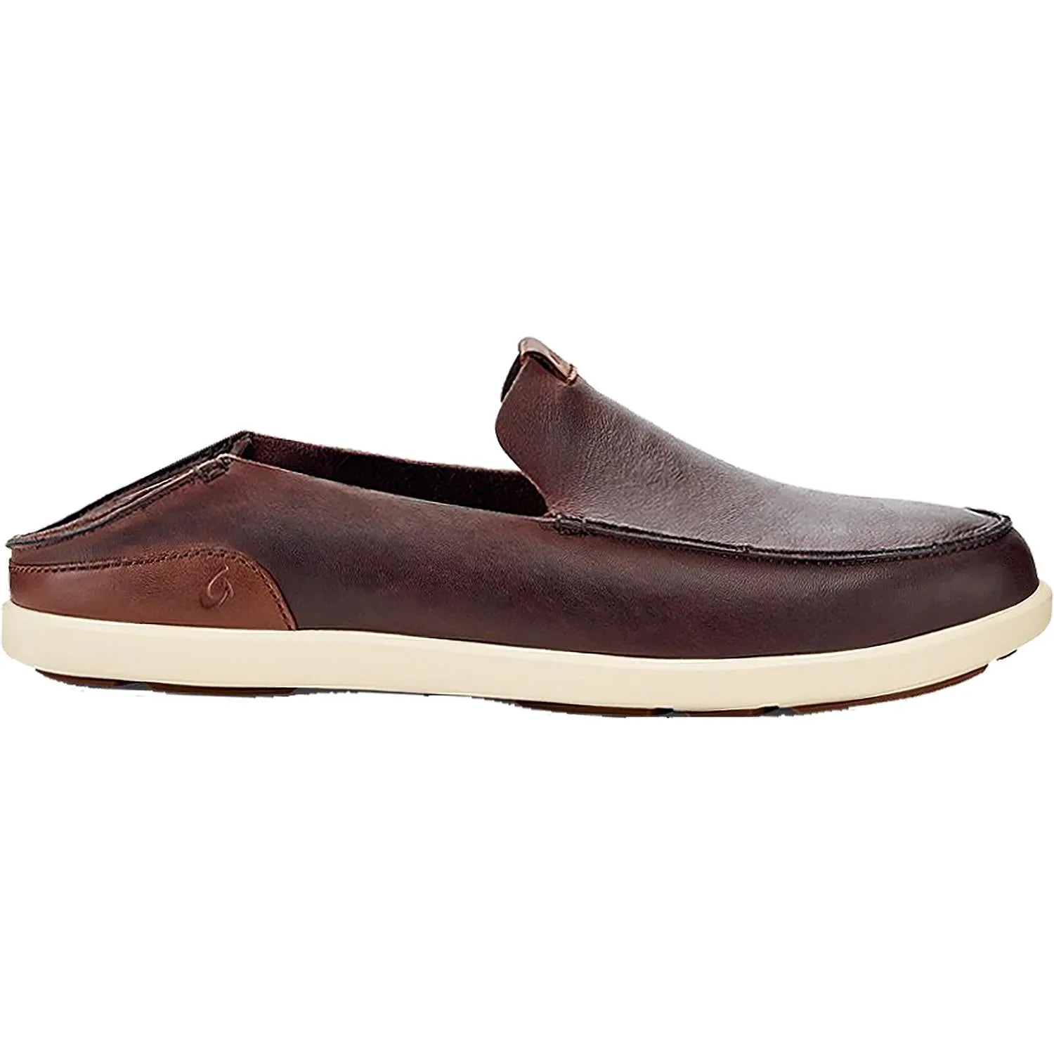 Men's OluKai Nalukai Slip-On Kona Coffee/Tapa Leather