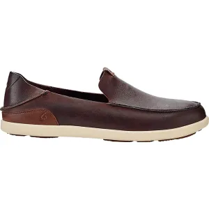 Men's OluKai Nalukai Slip-On Kona Coffee/Tapa Leather