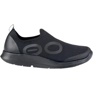 Men's OOFOS OOmg Sport Low Black Mesh