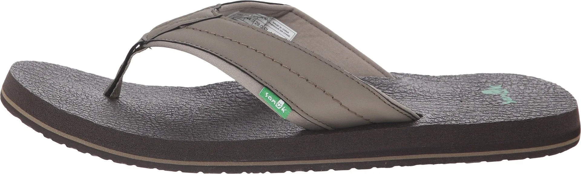 Men's Shoes Sanuk BEER COZY 2 Casual Flip Flop Sandals SMS10868 BRINDLE