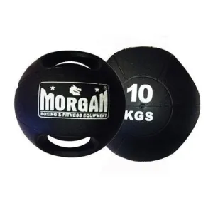 Morgan Double Handled Medicine Ball Set of 2 (5kg   10kg)