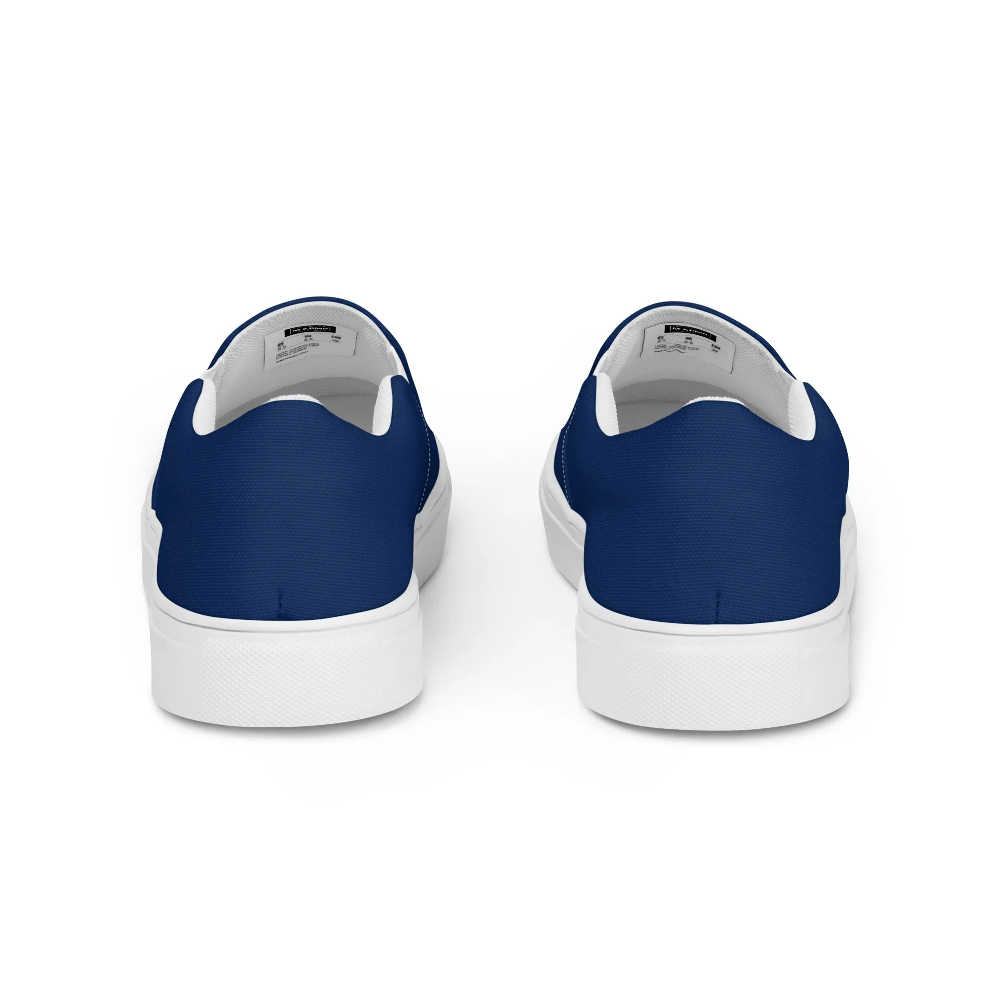 Morning Glory Blue  Women’s slip-on canvas shoes