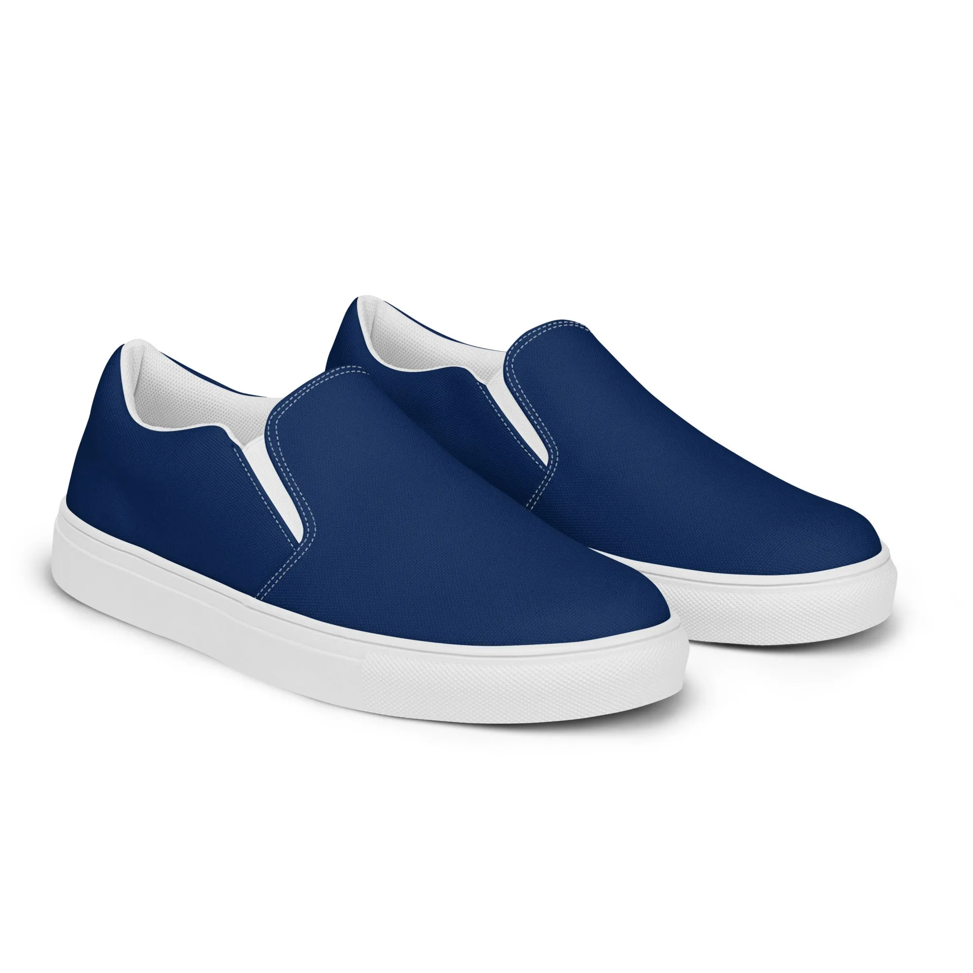 Morning Glory Blue  Women’s slip-on canvas shoes