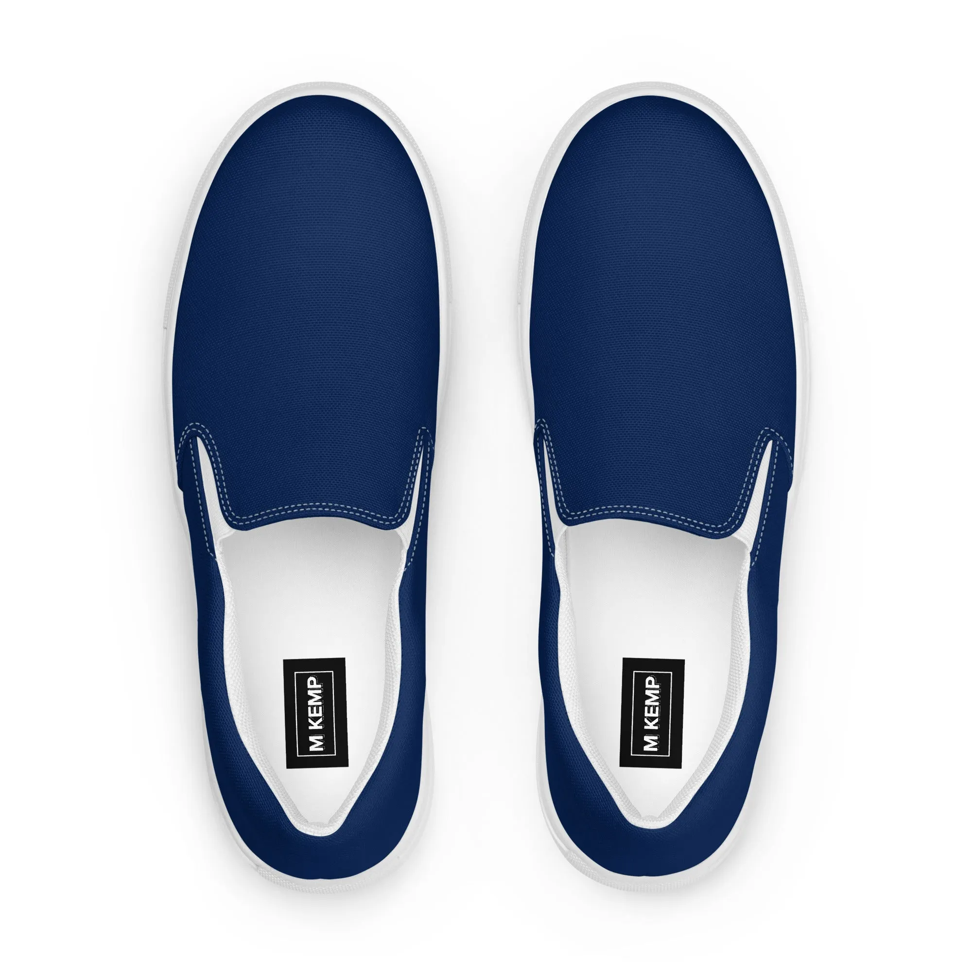 Morning Glory Blue  Women’s slip-on canvas shoes